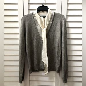 Lauren Ralph Lauren•M•Gray Cardigan